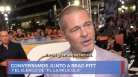 Adrenalina, velocidad y cine: Brad Pitt cuenta a Emol cómo fue el rodaje de 